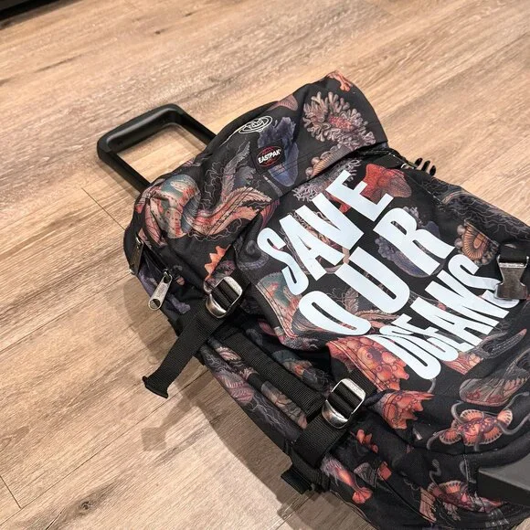 Vivienne Westwood collaboration with Eastpak - carry on suitcase
